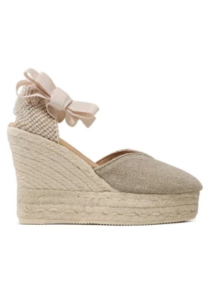 Obrázek produktu Manebi Espadrilky Heart-Shaped Wedge Espadrilles O 7.1 WH Béžová