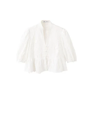 Obrázek produktu MANGO Halenka 'CAPUCHIN' offwhite