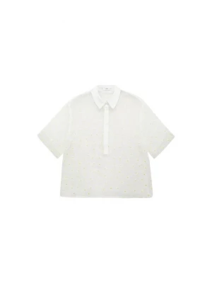 Obrázek produktu MANGO Halenka 'Dacy' žlutá / bílá / offwhite