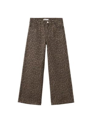 Obrázek produktu MANGO KIDS Džíny 'CHEETAH' umbra / tmavě hnědá