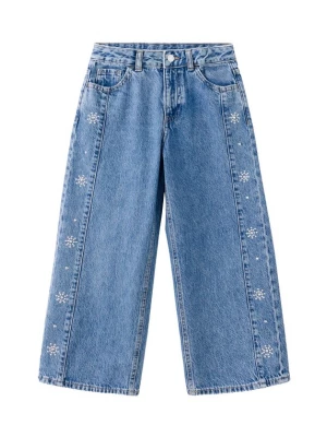 Obrázek produktu MANGO KIDS Džíny 'CULOTTES' modrá džínovina / stříbrná
