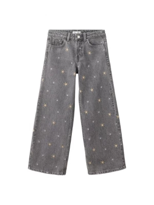 Obrázek produktu MANGO KIDS Džíny 'WIDEB' zlatá / tmavě šedá / stříbrná