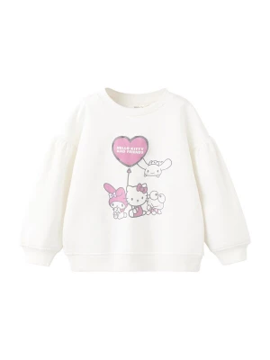 Obrázek produktu MANGO KIDS Mikina 'HKHEART' fialová / černá / offwhite