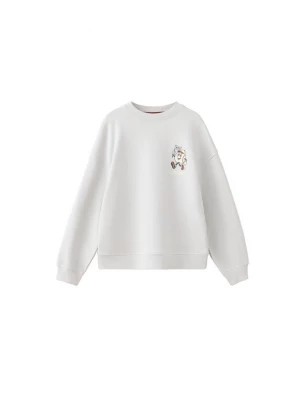Obrázek produktu MANGO KIDS Mikina 'MANU1' námořnická modř / koňaková / světle šedá / offwhite
