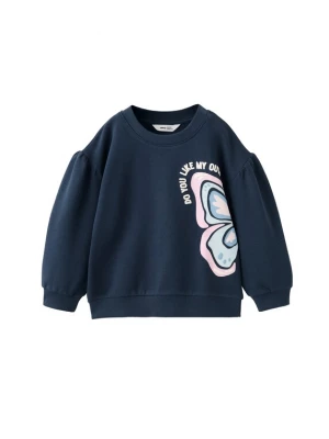 Obrázek produktu MANGO KIDS Mikina 'MARI' krémová / námořnická modř / světlemodrá / růžová