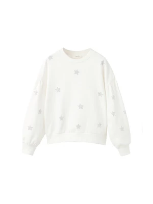 Obrázek produktu MANGO KIDS Mikina 'STARRY' stříbrná / offwhite