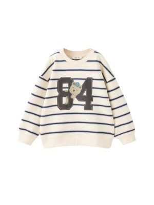 Obrázek produktu MANGO KIDS Mikina 'SUDOSO' tmavě modrá / šedý melír / černá / offwhite