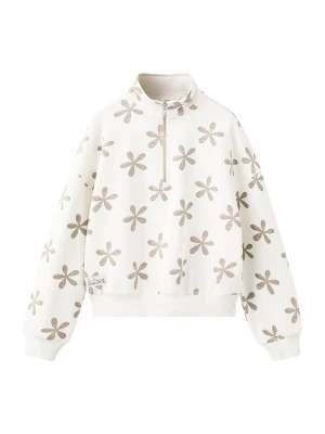 Obrázek produktu MANGO KIDS Mikina 'ZIPY' barvy bláta / offwhite
