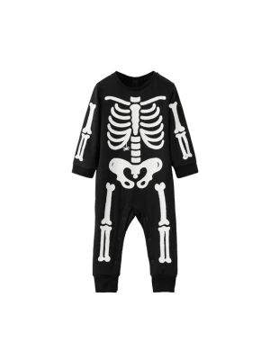 Obrázek produktu MANGO KIDS Pyžamo 'BONESNB' černá / bílá