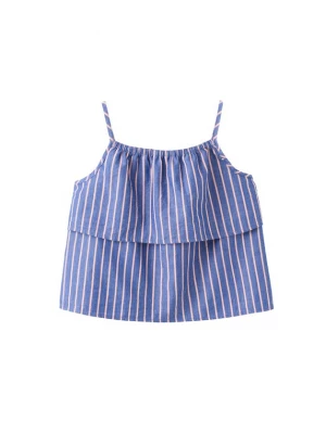 Obrázek produktu MANGO KIDS Top 'SODASET' modrá / růžová