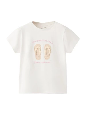 Obrázek produktu MANGO KIDS Tričko 'CHANCLA' béžová / světle hnědá / růžová / offwhite