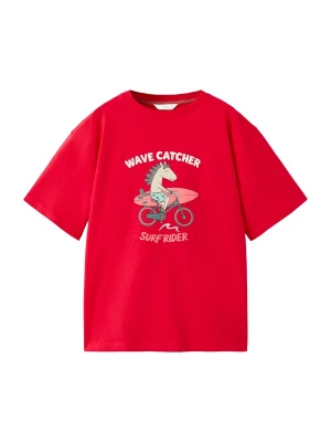 Obrázek produktu MANGO KIDS Tričko 'CYPONI' šedá / červená / světle červená / bílá