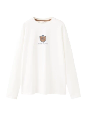 Obrázek produktu MANGO KIDS Tričko 'DIMPACT' námořnická modř / hnědá / offwhite