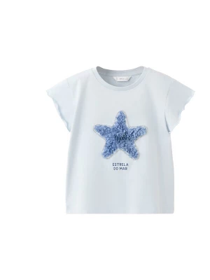 Obrázek produktu MANGO KIDS Tričko 'ESTRELLA' opálová / pastelová modrá / černá