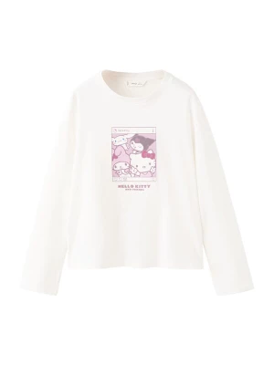 Obrázek produktu MANGO KIDS Tričko 'HKSELFIE' šeříková / bledě fialová / pink / offwhite