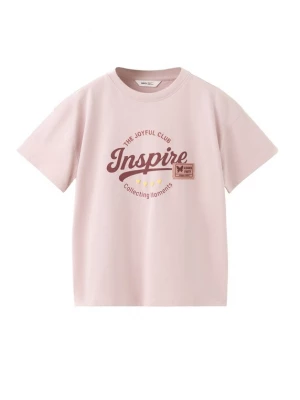 Obrázek produktu MANGO KIDS Tričko 'INSPIRE' žlutá / cyclam / růžová