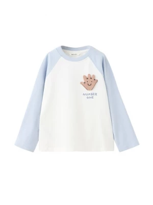 Obrázek produktu MANGO KIDS Tričko 'LEGENDB' opálová / světlemodrá / světle hnědá / bílá