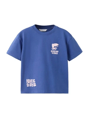 Obrázek produktu MANGO KIDS Tričko 'M2NICE' modrá / růže