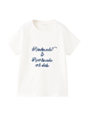 Obrázek produktu MANGO KIDS Tričko tmavě modrá / offwhite