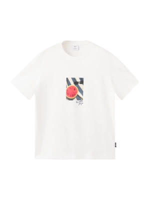 Obrázek produktu MANGO MAN Tričko 'SANDIA' chladná modrá / melounová / černá / bílá