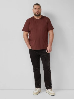 Obrázek produktu Manšestrové kalhoty Relaxed Fit / Straight Leg / středně vysoký pas s.Oliver hnědá