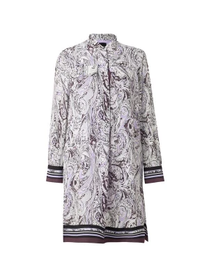 Obrázek produktu Marc Cain Košilové šaty lenvandulová / cyclam / černá / offwhite