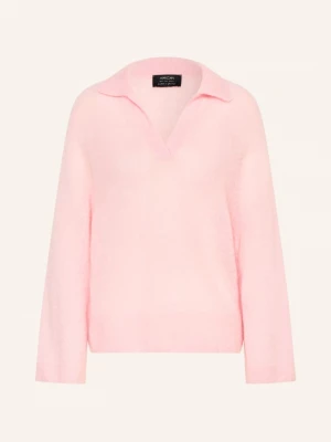 Obrázek produktu Marc Cain Pletené Polo Tričko S Alpakou A Mohérem 208 chalk pink