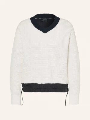 Obrázek produktu Marc Cain Svetry Z Kombinace Materiálů 190 white and black