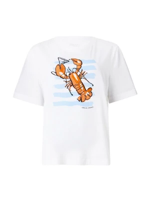 Obrázek produktu Marc Cain Tričko světlemodrá / oranžová / černá / bílá