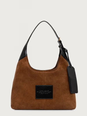 Obrázek produktu MARC JACOBS hobo kabelka dámská semišová THE BELTED SACK hnědá