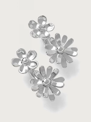 Obrázek produktu MARC JACOBS náušnice mosazné DAISY WILD stříbrná