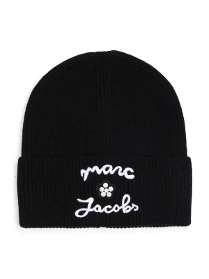 Obrázek produktu MARC JACOBS pletená čepice dětská bavlněná černá