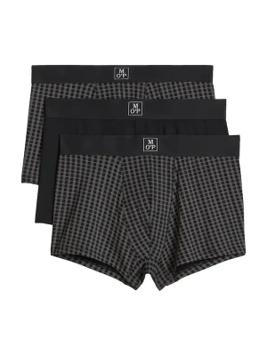 Obrázek produktu Marc O'Polo boxerky pánské bavlněné s elastanem 3-pack černá