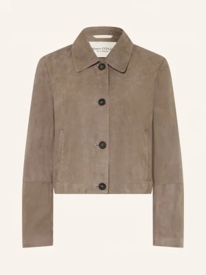 Obrázek produktu Marc O'polo Kožená Overshirt černošedá