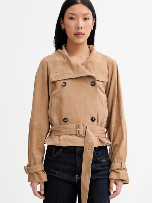Obrázek produktu Marc O'Polo oversized bunda dámská semišová béžová