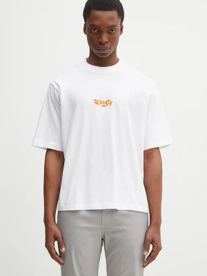 Obrázek produktu Marcelo Burlon Bavlněné tričko Marcelo Burlon County Flame Boxy T-Shirt White Red