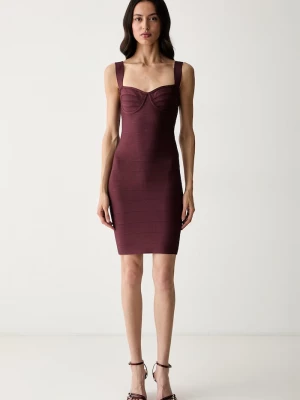 Obrázek produktu Marciano by Guess bodycon šaty s viskózou NIKKI