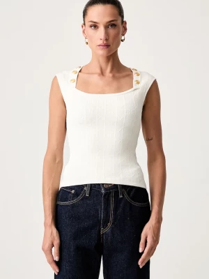 Obrázek produktu Marciano by Guess halenka dámská s viskózou YAMNA béžová