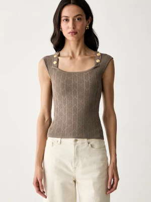 Obrázek produktu Marciano by Guess halenka dámská s viskózou YAMNA zelená