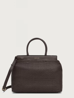 Obrázek produktu Marciano by Guess nákupní taška dámská kožená YULIA hnědá