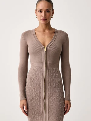 Obrázek produktu Marciano by Guess šaty s viskózou NALIYA béžová