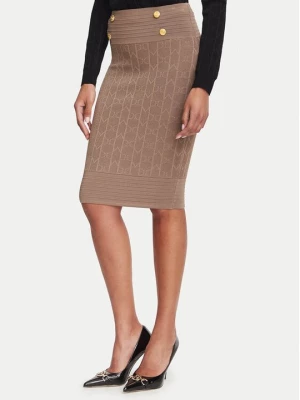 Obrázek produktu Marciano Guess Pouzdrová sukně G6YD07 Z1013 Světle hnědá Slim Fit