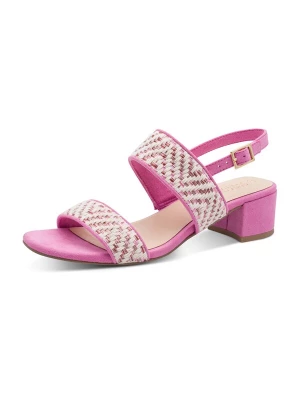 Obrázek produktu MARCO TOZZI by GUIDO MARIA KRETSCHMER Páskové sandály světle béžová / pink