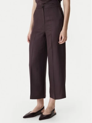 Obrázek produktu Marella Kalhoty z materiálu Emme by Marella Alcuno 2615131041 Hnědá Straight Fit