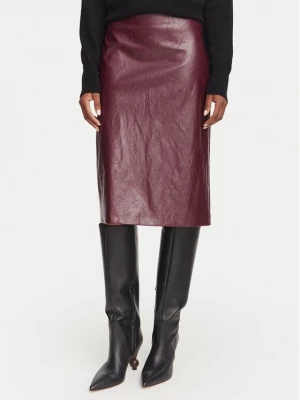 Obrázek produktu Marella Sukně z imitace kůže Biada 2623106071 Bordó Slim Fit