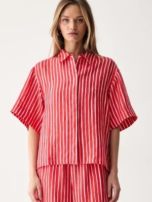 Obrázek produktu Marimekko košile dámská lněná červená
