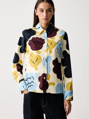 Obrázek produktu Marimekko košile dámská s bavlnou béžová