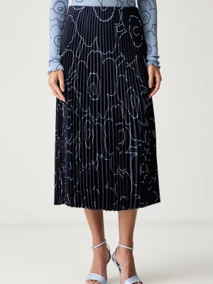 Obrázek produktu Marimekko plisovaná sukně námořnická modř