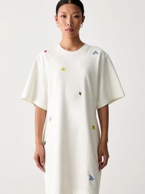 Obrázek produktu Marimekko šaty bavlněné s elastanem béžová