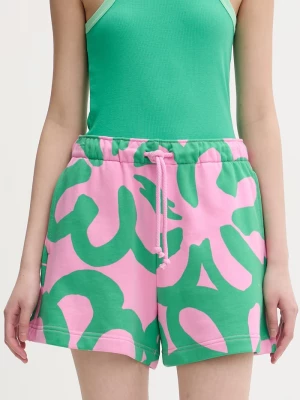 Obrázek produktu Marimekko teplákové šortky dámské bavlněné růžová
